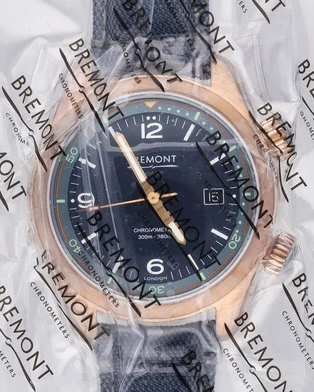 Bremont Argonaut 42MM Blue Dial Textile Strap (ARGONAUT-BZ-SAR-R-S)