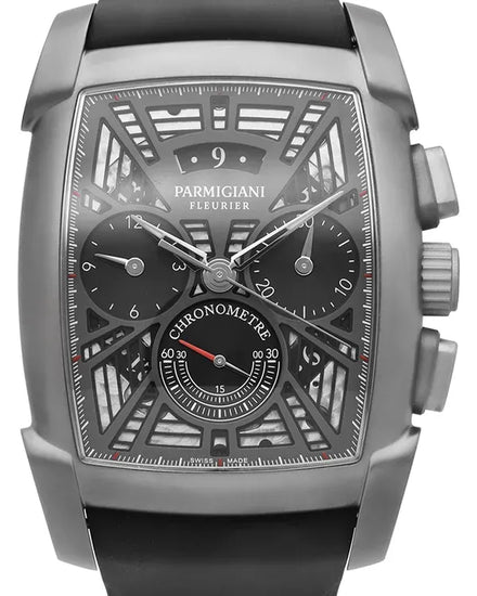 2025 Parmigiani Fleurier Kalpa Kalpagraphe 48MM Skeleton Dial Rubber Strap (PFC193-3040200-X01442)