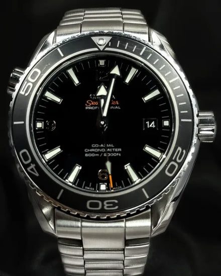 No Reserve - 2015 Omega Seamaster Planet Ocean 600M 45.5MM Black Dial Steel Bracelet (232.32.46.21.01.003)