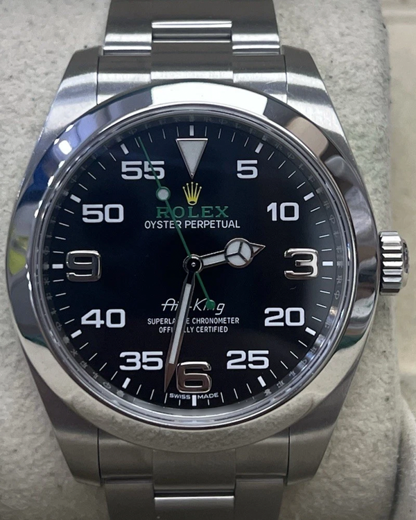 2021 Rolex Air-King 40MM Black Dial Oyster Bracelet (116900)