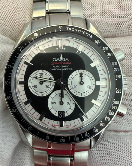 Omega Speedmaster "Michael Schumacher" 42MM Black Dial Steel Bracelet (3507.51.00)