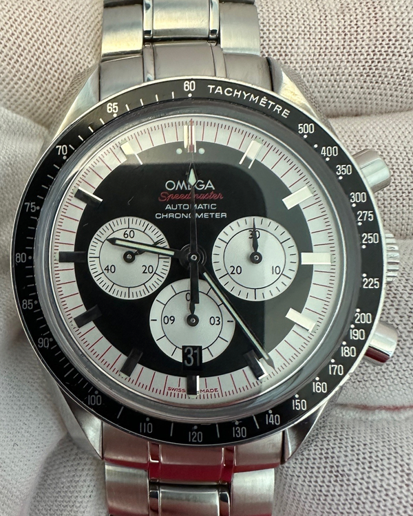 Omega Speedmaster "Michael Schumacher" 42MM Black Dial Steel Bracelet (3507.51.00)