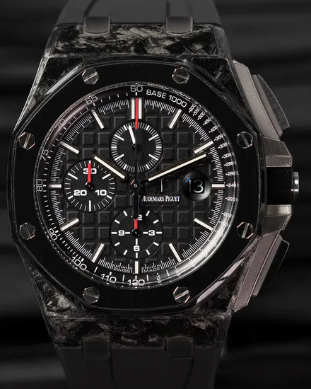 Audemars Piguet Royal Oak Offshore Chronograph 44MM Black Dial Rubber Strap (26400AU.OO.A002CA.01)