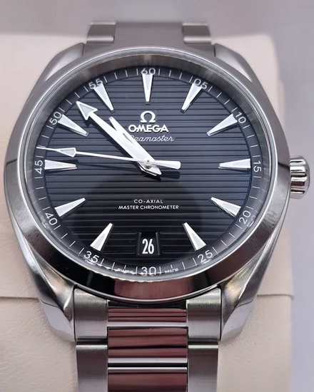 2023 Omega Seamaster Aqua Terra 150M 41MM Black Dial Steel Bracelet (220.10.41.21.01.001)