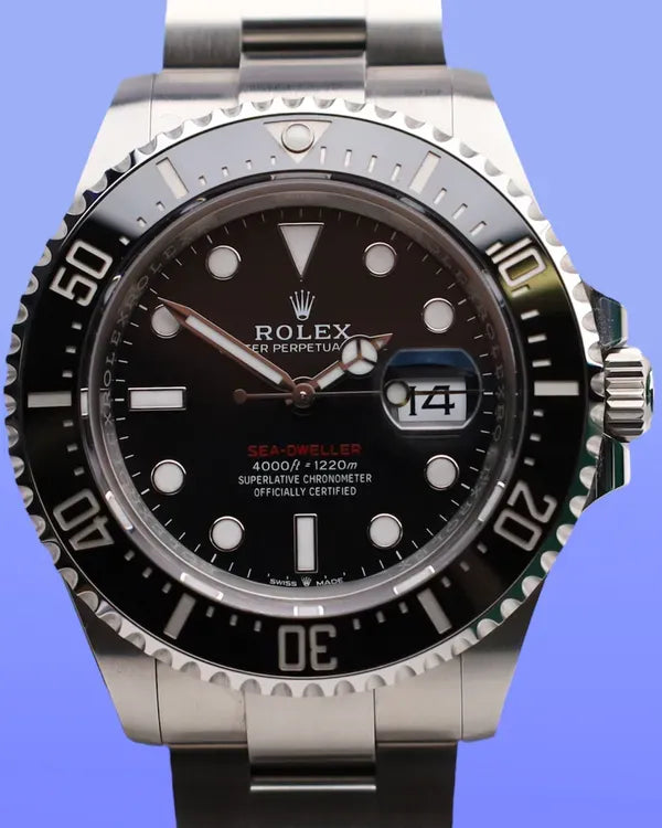 2025 Rolex Sea-Dweller 43MM Black Dial Oyster Bracelet (126600)