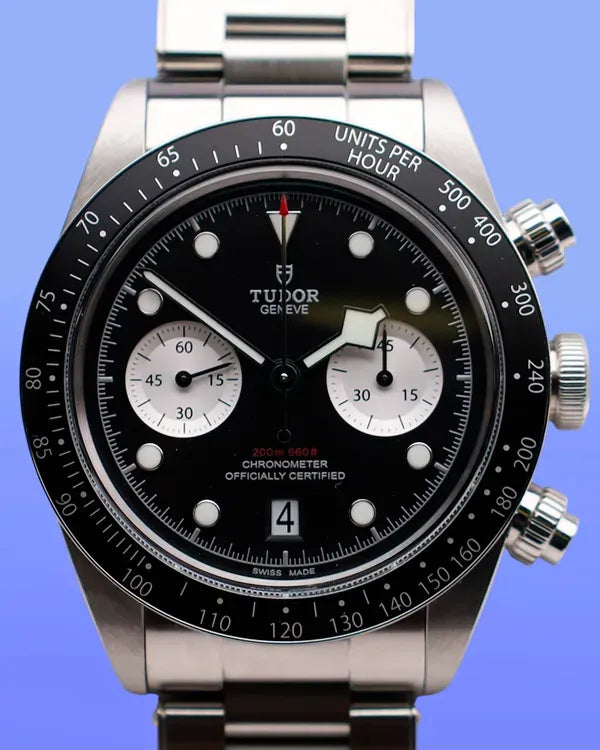 2023 Tudor Black Bay Chrono 41MM Black Dial Steel Bracelet (79360N)
