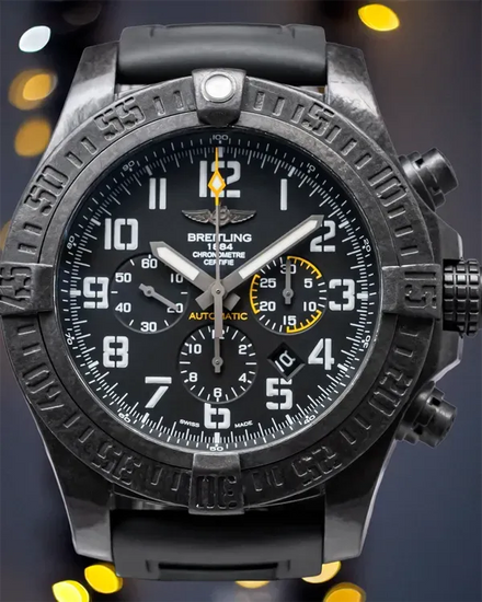 Breitling Avenger Hurricane 12H 50MM Black Dial Rubber Strap (XB0170E41B1S2)