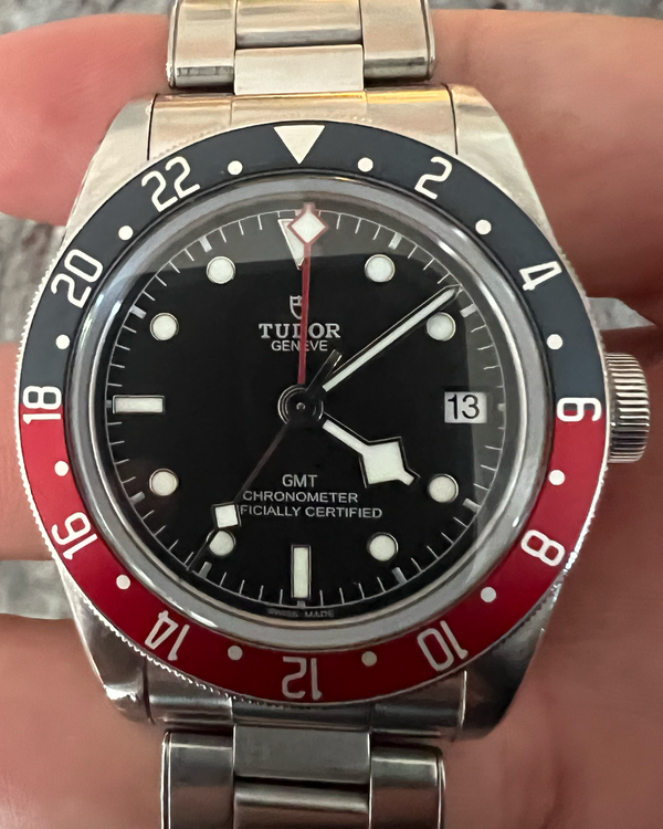 Tudor Black Bay GMT "Pepsi" 41MM Black Dial Steel Bracelet (79830RB)