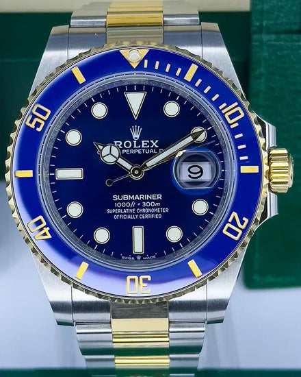 2023 Rolex Submariner Date "Bluesy" 41MM Blue Dial Two-Tone Oyster Bracelet (126613LB)
