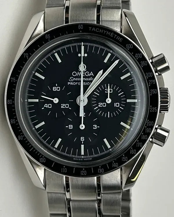 Omega Speedmaster Professional Moonwatch 42MM Black Dial Steel Bracelet (3572.50.00)