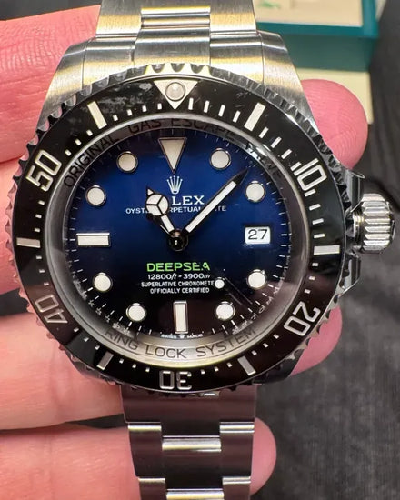 2025 Rolex Sea-Dweller Deepsea "James Cameron" 44MM Blue Dial Oyster Bracelet (136660)