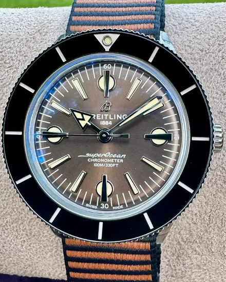 Breitling Superocean Heritage "’57 Outerknown" 42MM Bronze Dial Textile Strap (A103703A1Q1W1)