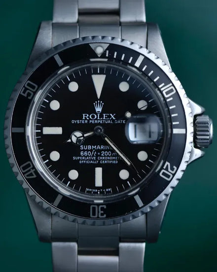1977 (5.0 Mill. Serial) Rolex Submariner Date 40MM Black Dial Oyster Bracelet (1680)