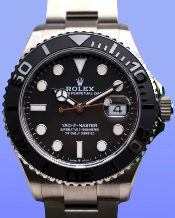 2025 Rolex Yacht-Master 42MM Black Dial Titanium Oyster Bracelet (226627)