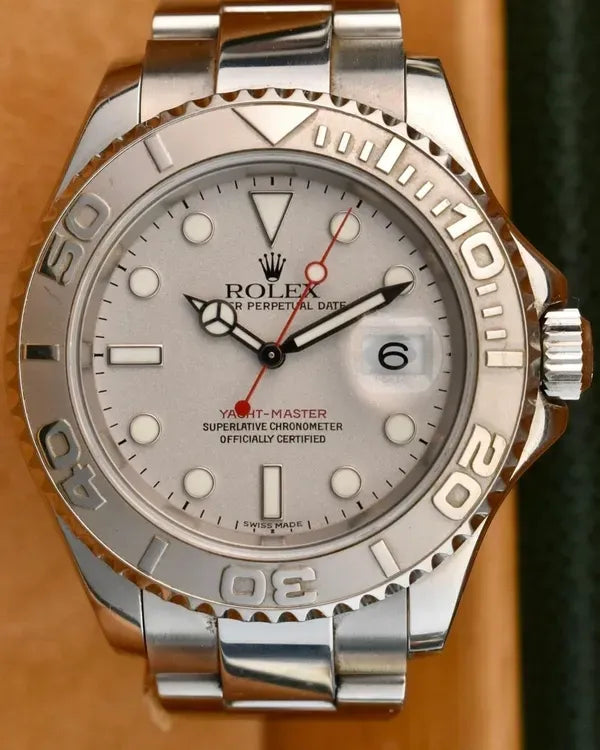 Rolex Yacht-Master 40MM Silver Dial Oyster Bracelet (16622)