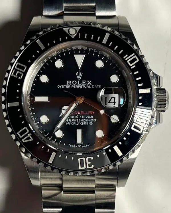 2022 Rolex Sea-Dweller "Red Text" 50th Anniversary 43MM Black Dial Oyster Bracelet (126600)