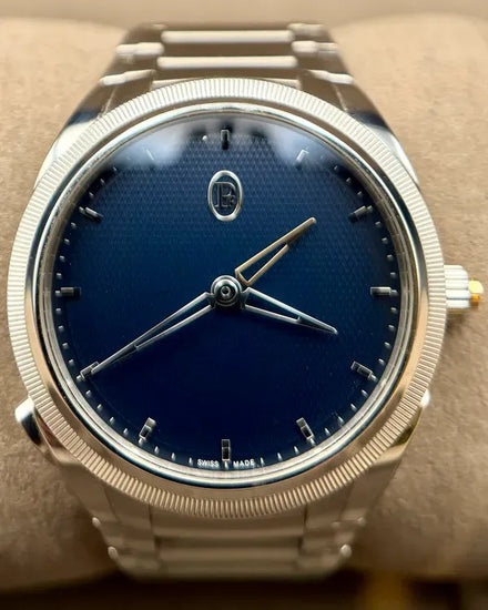 2023 Parmigiani Fleurier Tonda GMT Rattrapante 40MM Blue Dial Steel Bracelet (PFC905-1020001-100182)