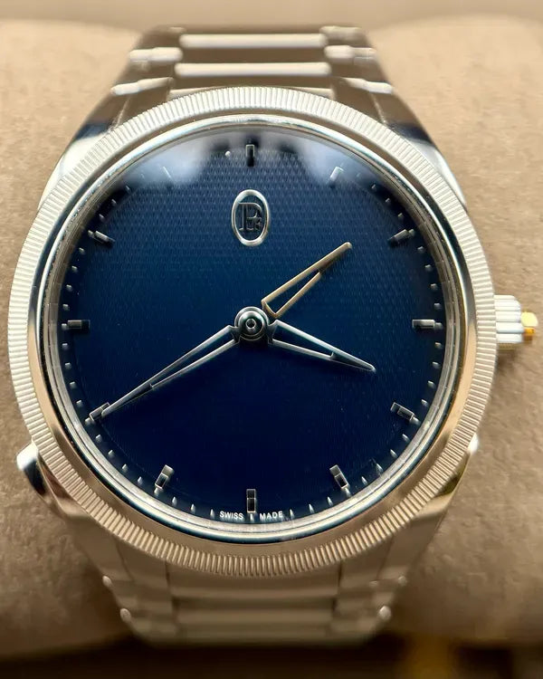 2023 Parmigiani Fleurier Tonda GMT Rattrapante 40MM Blue Dial Steel Bracelet (PFC905-1020001-100182-EN)