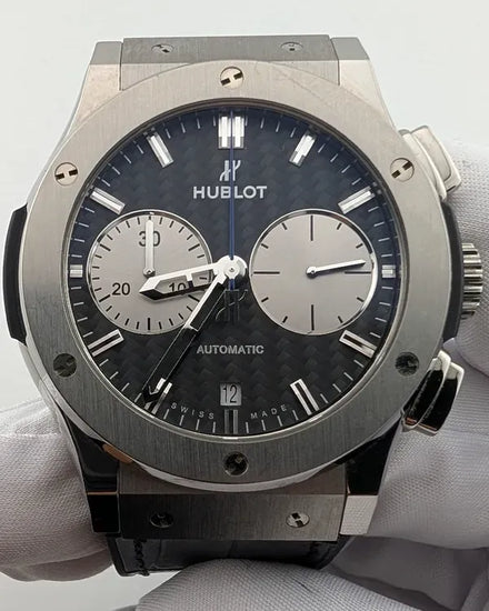 2013 Hublot Classic Fusion Bol d'Or Mirabaud L.E. 45MM Carbon Fiber Dial Leather Strap (521.NX.1717.QR.BOM13)