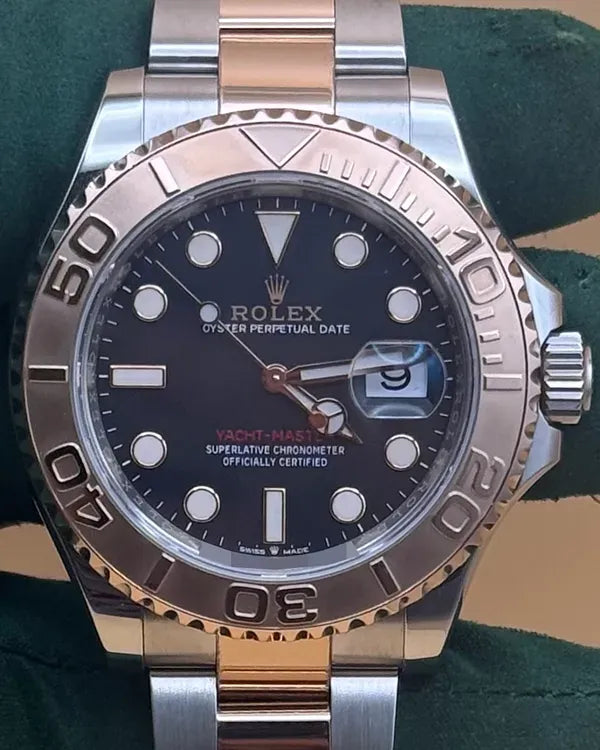 2020 Rolex Yacht-Master 40MM Black Dial Two-Tone Oyster Bracelet (126621)