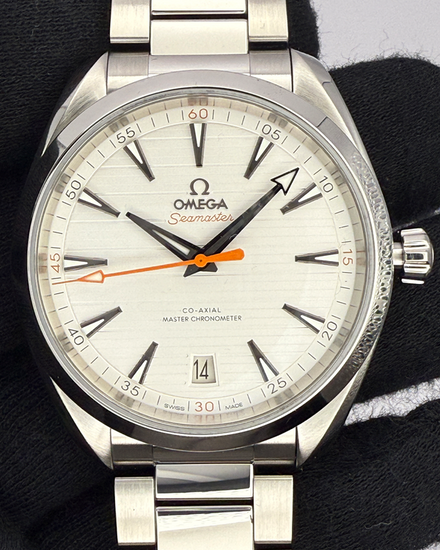 2025 Omega Seamaster Aqua Terra 150M 41MM Silver Dial Steel Bracelet (220.10.41.21.02.001)