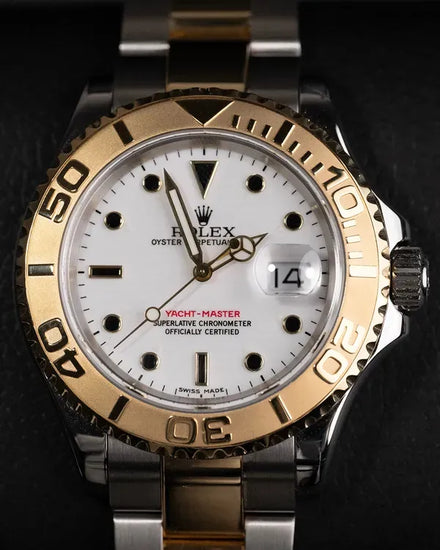2005 Rolex Yacht-Master 40MM White Dial Two-Tone Oyster Bracelet (16623)
