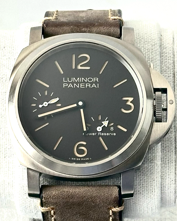 Panerai Luminor 8 Days 44MM Brown Dial Leather Strap (PAM00797)