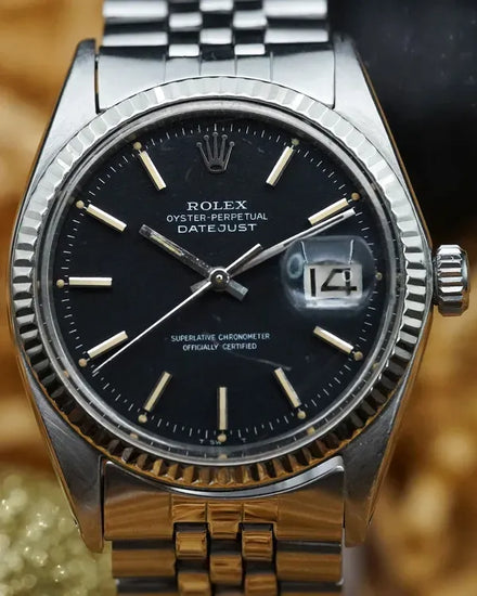 Rolex Datejust 36MM Black Dial Jubilee Bracelet (1601)