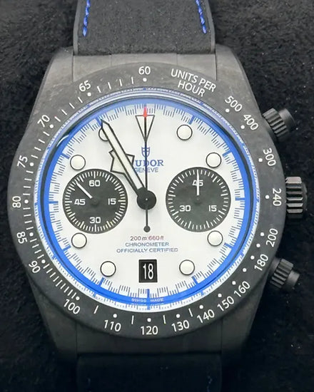 2025 Tudor Black Bay Carbon 25 L.E. 42MM White Dial Rubber Strap (79377KN)