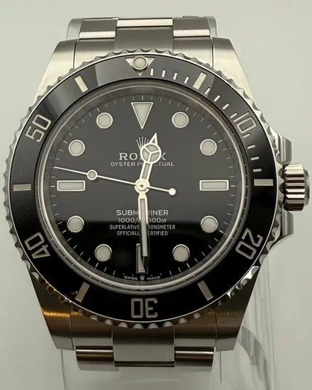 2025 Rolex Submariner No-Date 41MM Black Dial Oyster Bracelet (124060)