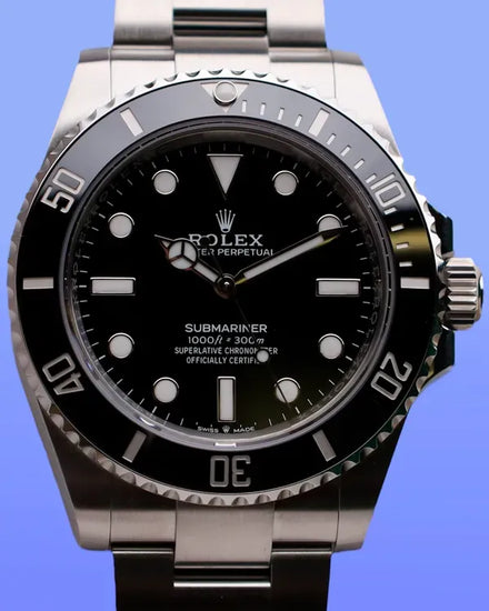 2025 Rolex Submariner No-Date 41MM Black Dial Oyster Bracelet (124060)