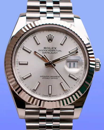 2025 Rolex Datejust 41MM Silver Dial Jubilee Bracelet (126334)