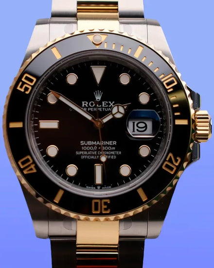 2025 Rolex Submariner Date 41MM Black Dial Two-Tone Oyster Bracelet (126613LN)