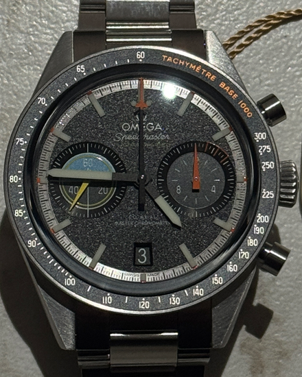2025 Omega Speedmaster Pilot 40.85MM Black Dial Steel Bracelet (332.10.41.51.01.002)