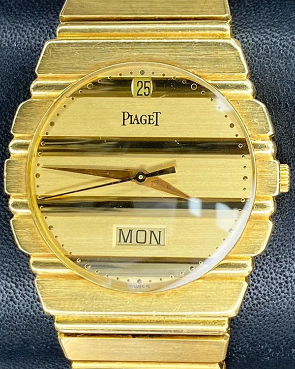Piaget Polo 31MM Quartz Yellow Gold Dial Yellow Gold Bracelet (15562C701)