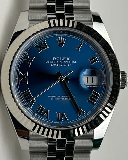 2025 Rolex Datejust 41MM Blue Dial Jubilee Bracelet (126334)