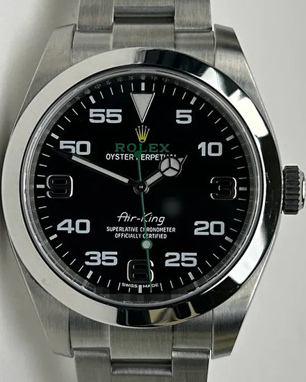 2020 Rolex Air-King 40MM Black Dial Oyster Bracelet (116900)