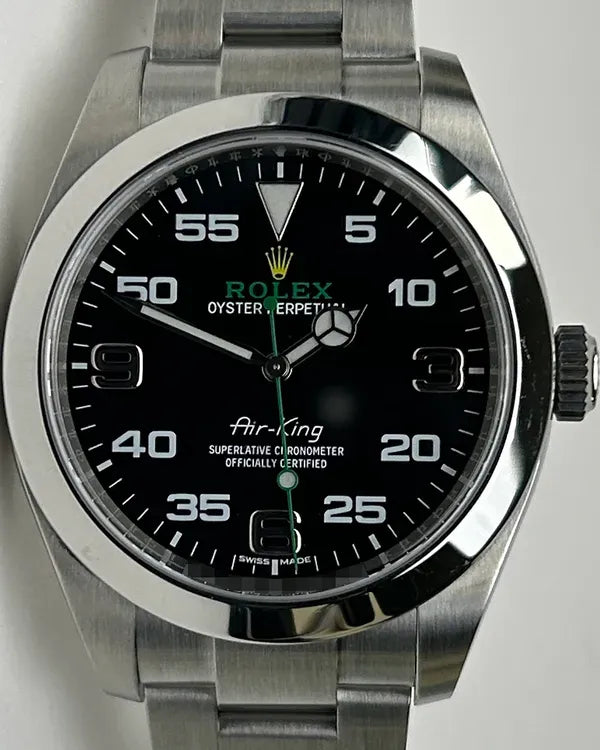 2020 Rolex Air-King 40MM Black Dial Oyster Bracelet (116900)