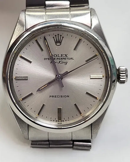Rolex Air-King 34MM Silver Dial Oyster Bracelet (5500)