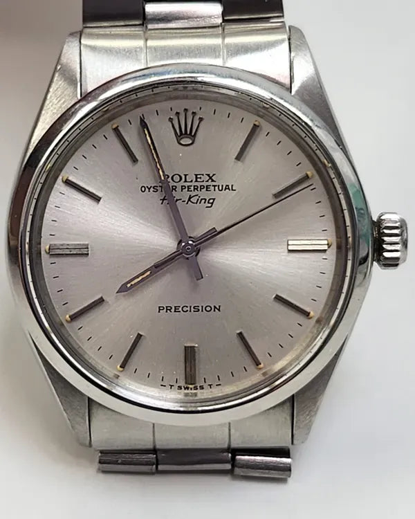 Rolex Air-King 34MM Silver Dial Oyster Bracelet (5500)