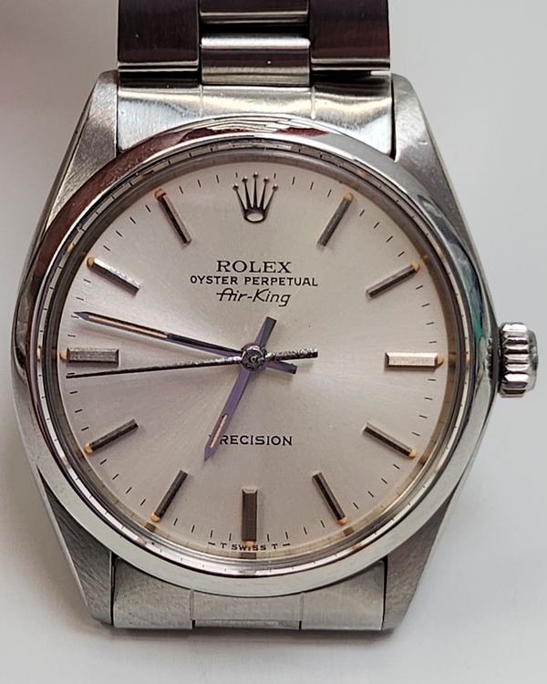 Rolex Air-King 34MM Silver Dial Oyster Bracelet (5500)