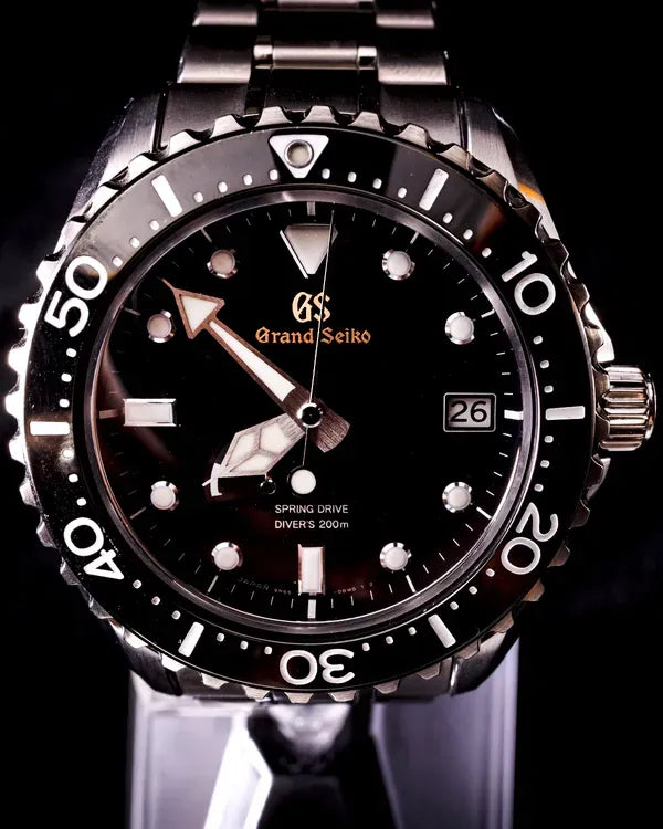 2019 Grand Seiko Sport 44.2MM Black Dial Titanium Bracelet (SBGA231)