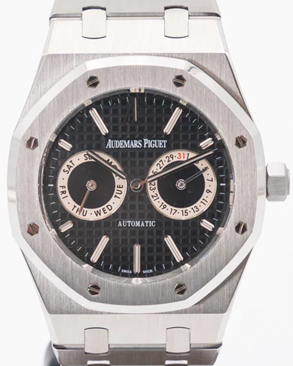 Audemars Piguet Royal Oak Day-Date 39MM Black Dial Steel Bracelet (26330ST.OO.1220ST.01)