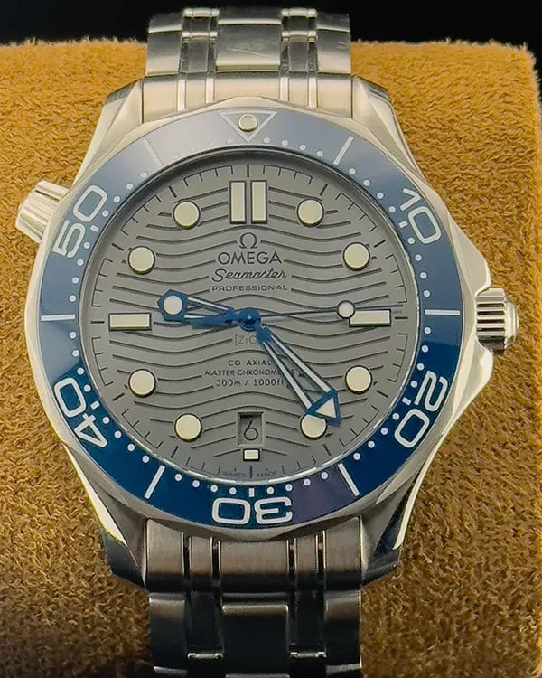 2024 Omega Seamaster Planet Ocean 600M 43.5MM Silver Dial Rubber Strap (210.30.42.20.06.001)