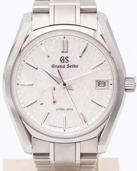 2022 Grand Seiko Heritage "Shunbun" 40MM Pink Dial Titanium Bracelet (SBGA413)