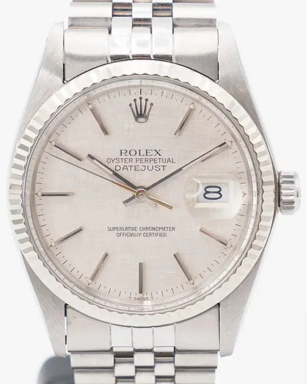 Rolex Datejust 36MM Silver Dial Jubilee Bracelet (16014)