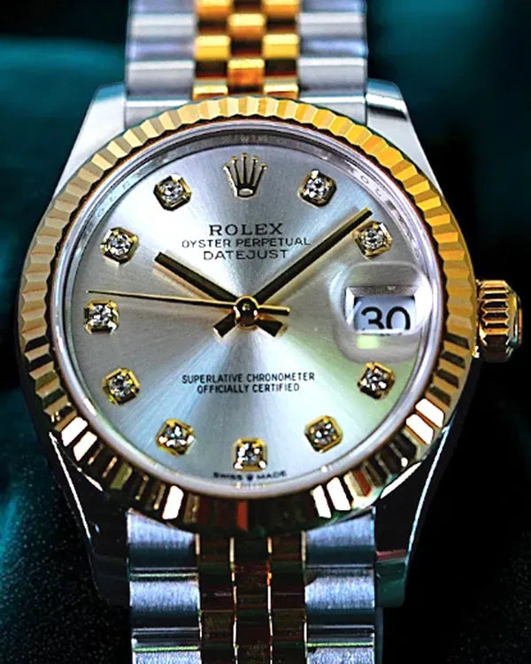 (Angie working) 2020 Rolex Datejust 31MM Silver Dial Two-Tone Jubilee Bracelet (278273)