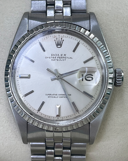 Rolex Datejust 36MM Silver Dial Jubilee Bracelet (1603)