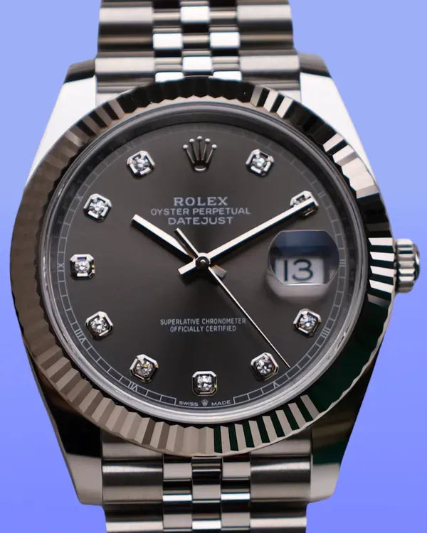 2025 Rolex Datejust 41MM Rhodium Dial Jubilee Bracelet (126334)