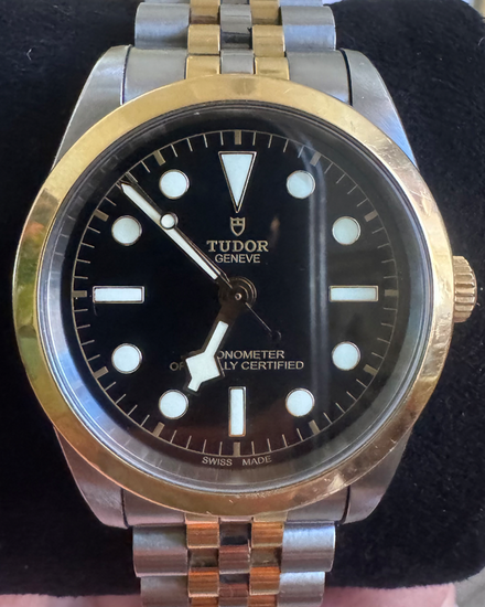 2024 Tudor Black Bay 36MM Black Dial Two-Tone Bracelet (79643)